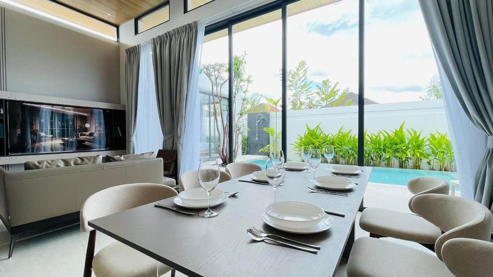 Villa Azura - Serene 4Br Escape With Private Pool And Concierge Chalong Ngoại thất bức ảnh